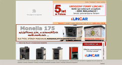 Desktop Screenshot of lincar.pl